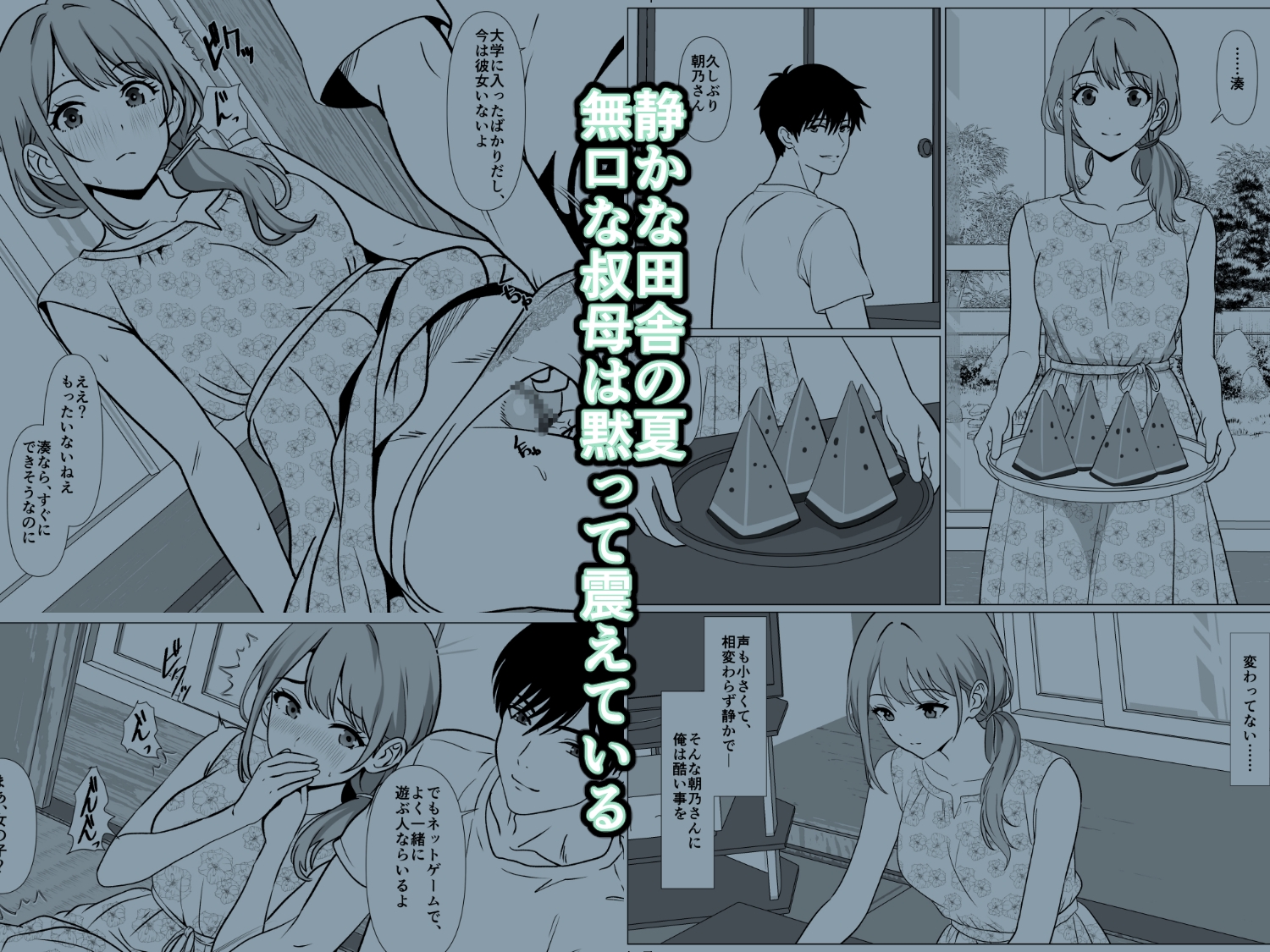 静かな夏 ― 無口な叔母 – Preview 2