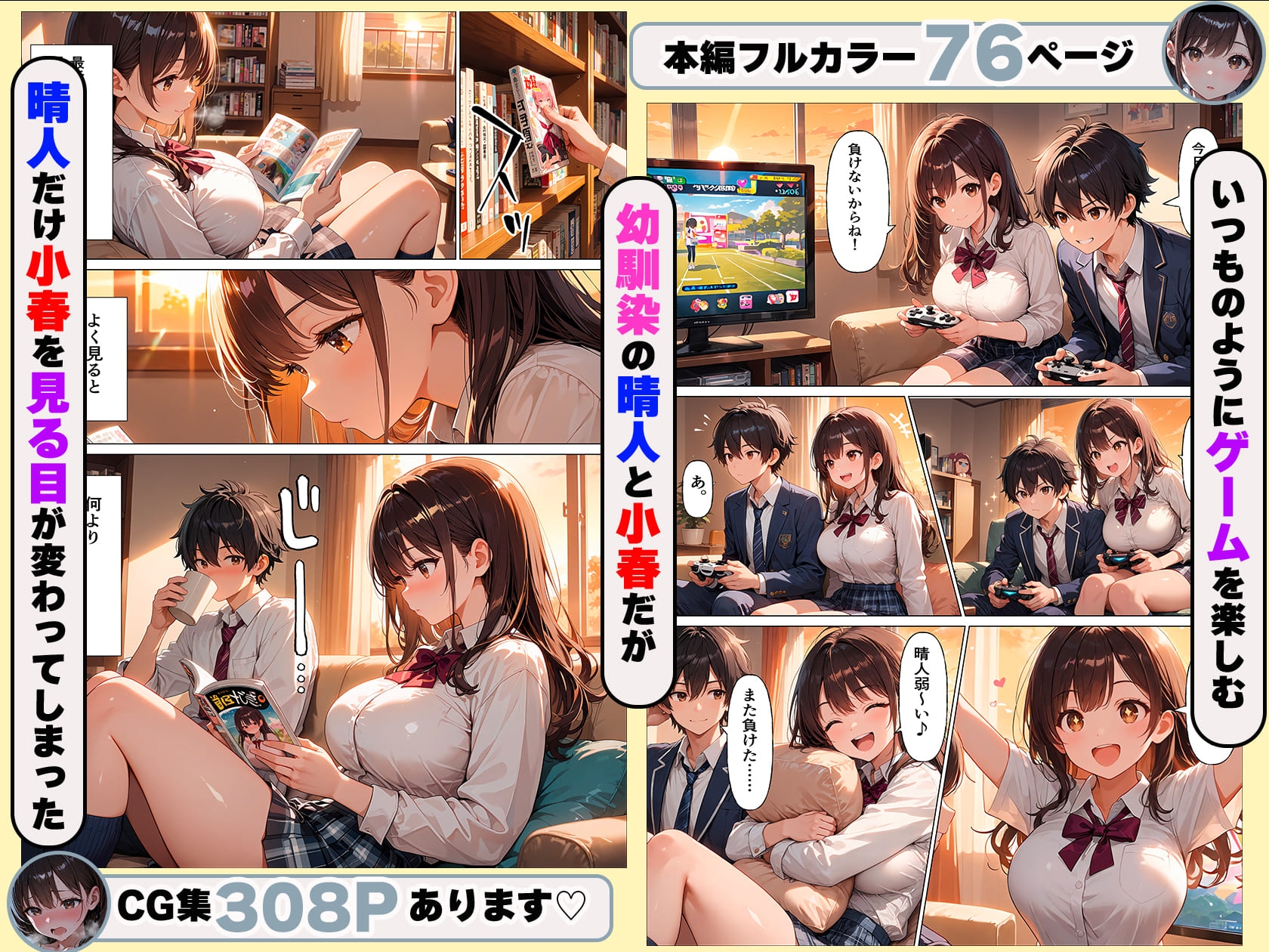 たわわに実った幼馴染は今日も僕の部屋へ入り浸るー初めてのセックスー