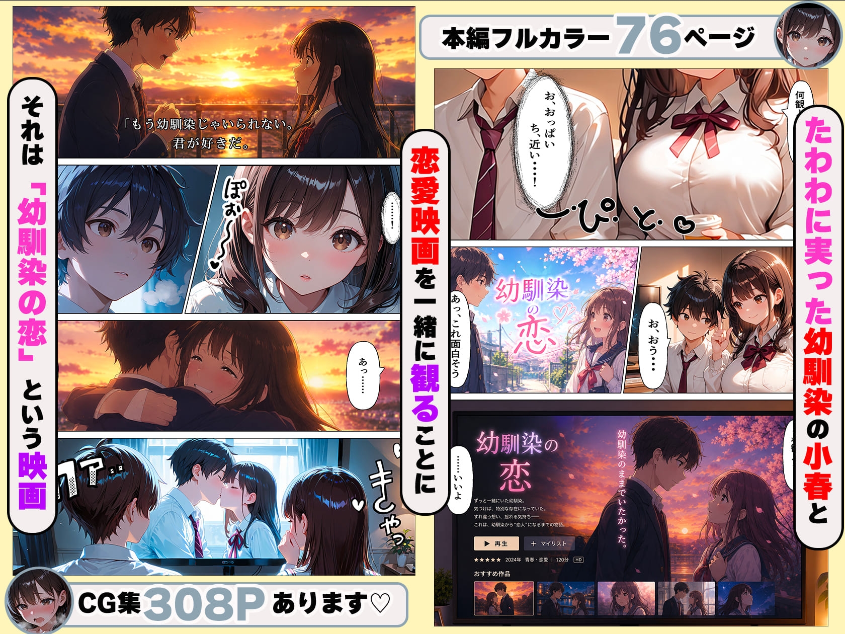 たわわに実った幼馴染は今日も僕の部屋へ入り浸るー初めてのセックスー