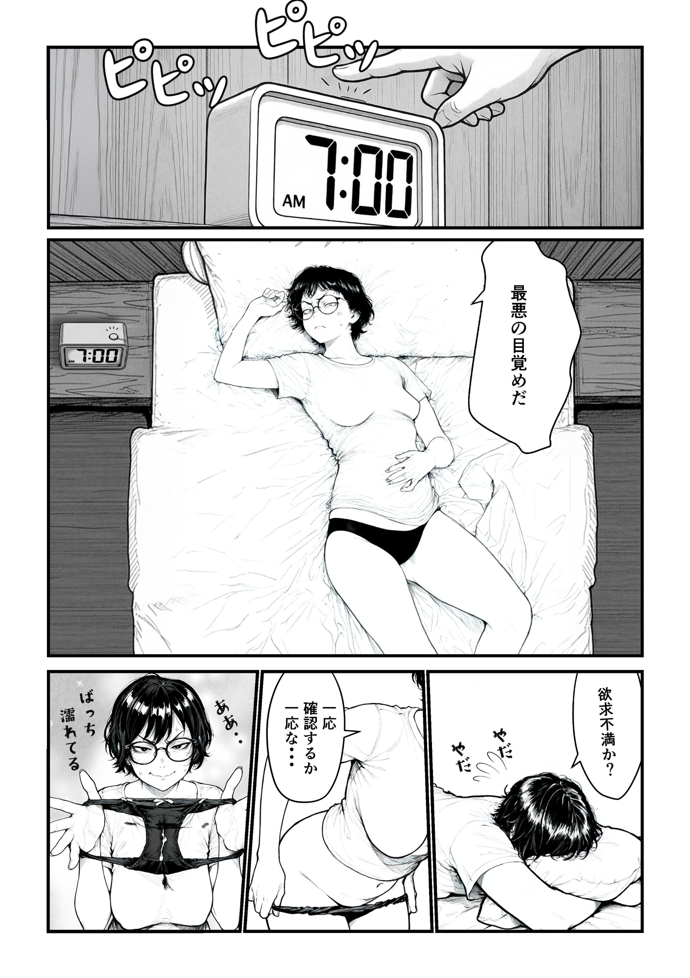 知らない男の前で何度もイかされる母