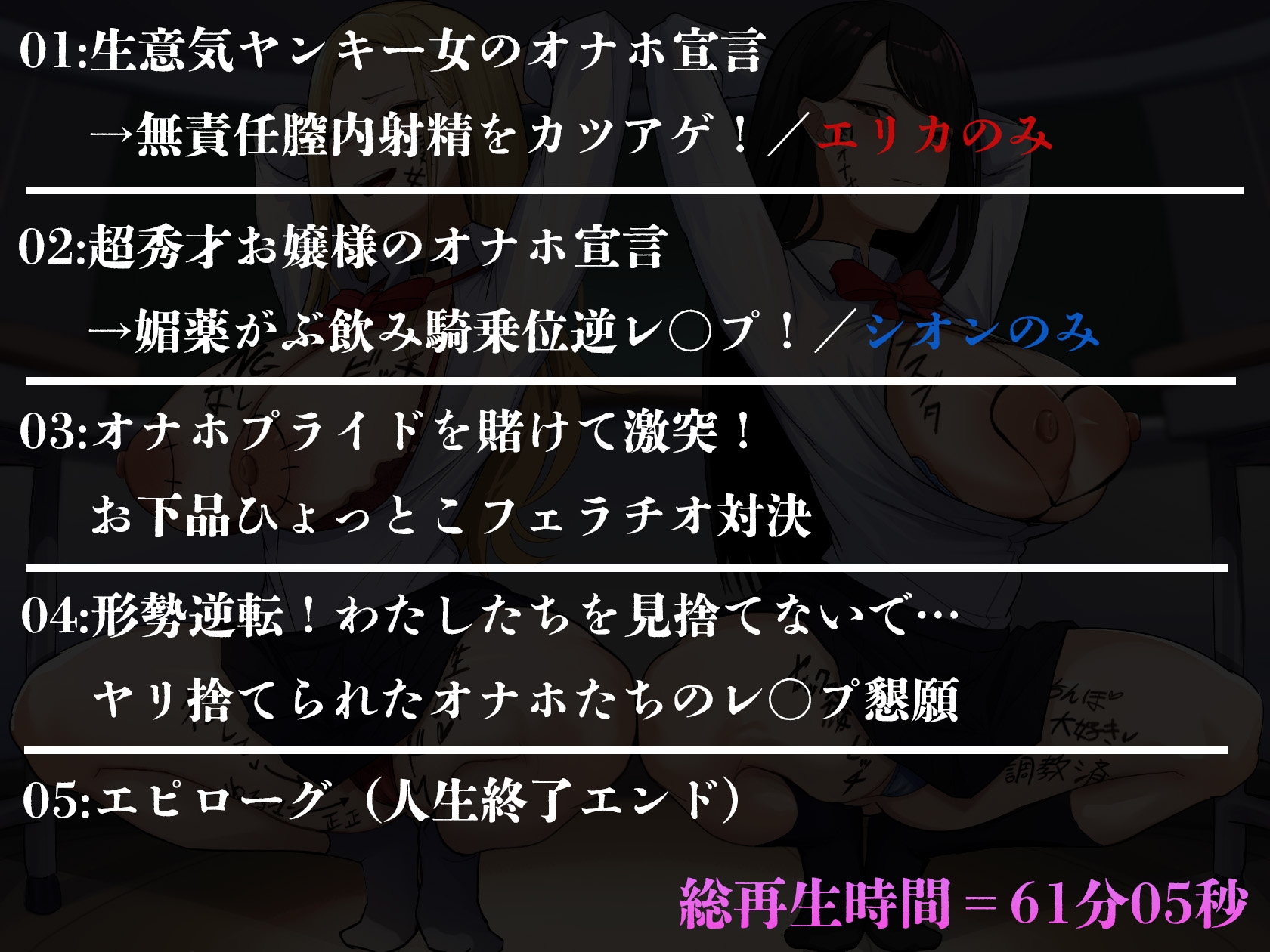 【常識改変】スクールカースト最上位のJKを「無自覚催〇オナホ」にして弄んでみた～人生終了～【KU100】 – Preview 4