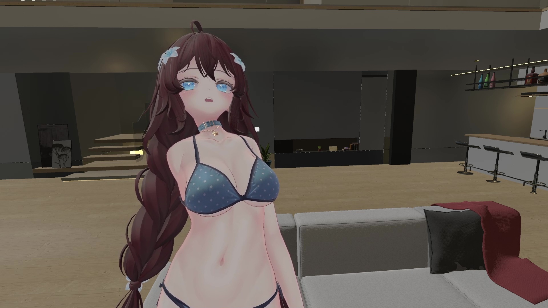 【ChilloutVR】連動フルトラ！100Pで10回スクワットしたよ！！井栗まろん – Preview 2