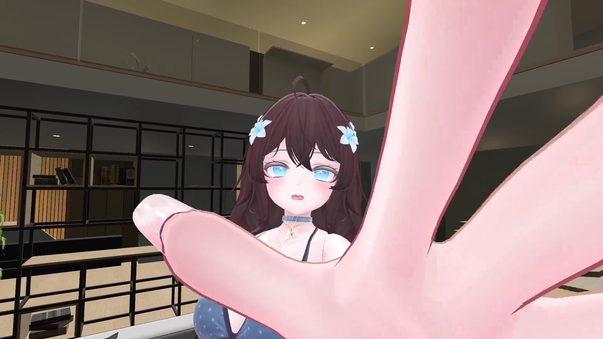 【ChilloutVR】連動フルトラ！100Pで10回スクワットしたよ！！井栗まろん – Preview 8