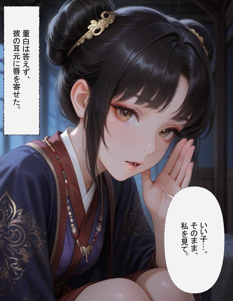 白き華の贖い ―董白は罪人を甘やかす―