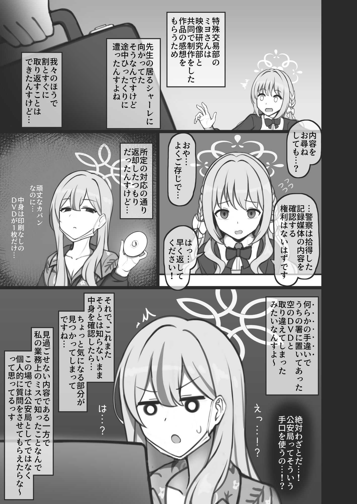 作品内の行為に関する確認事項 – Preview 3