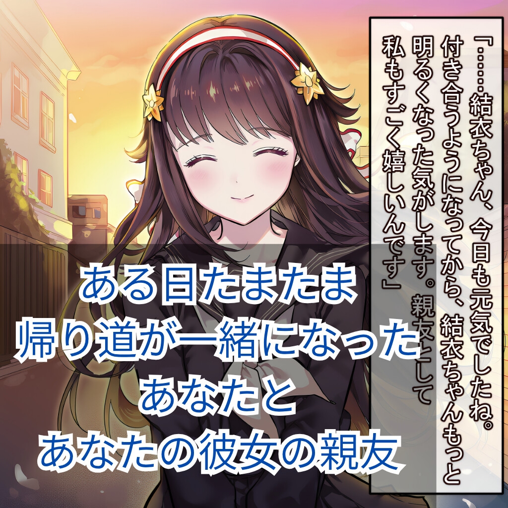 変身ヒロイン×(ヒロインの)親友の彼氏 逆NTR