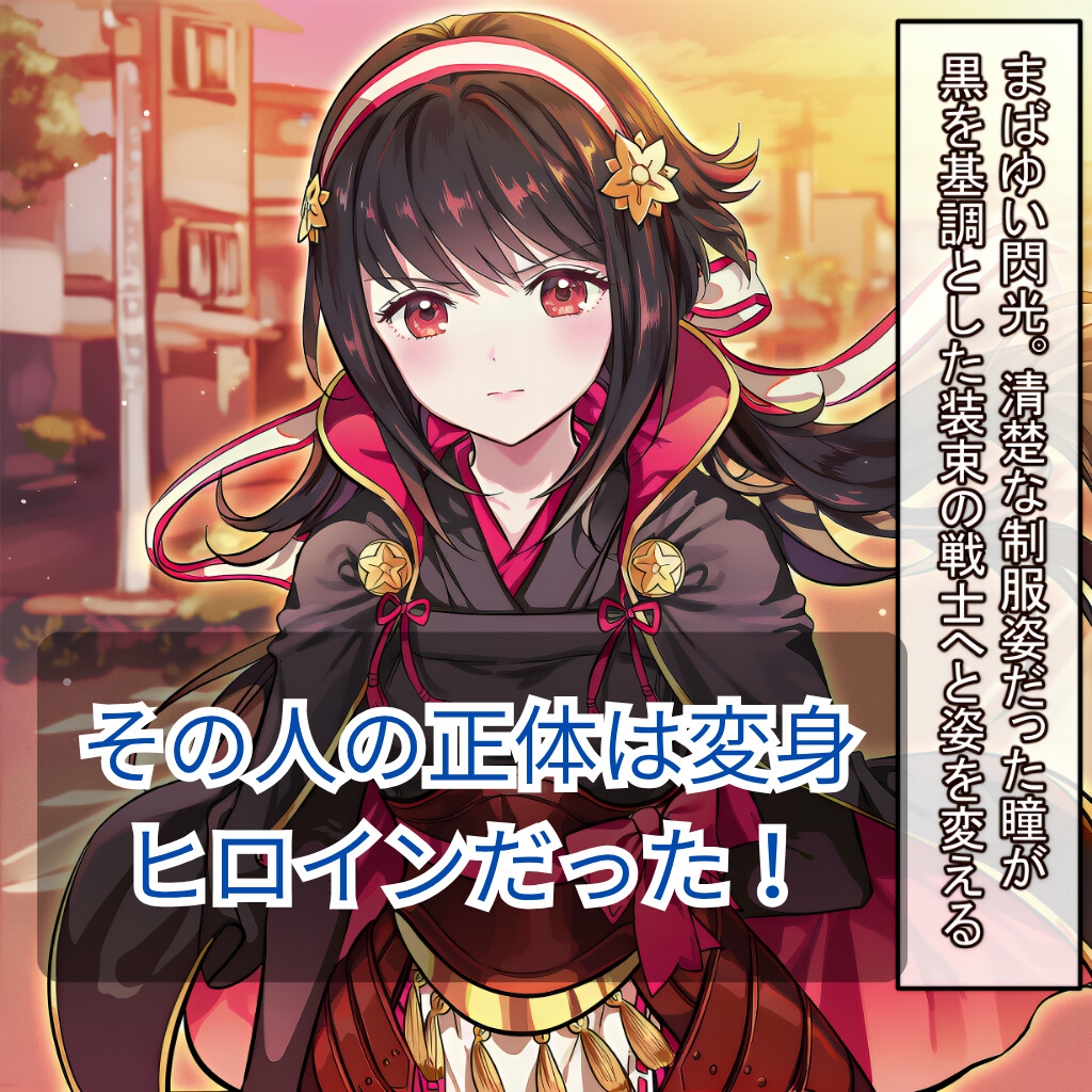 変身ヒロイン×(ヒロインの)親友の彼氏 逆NTR