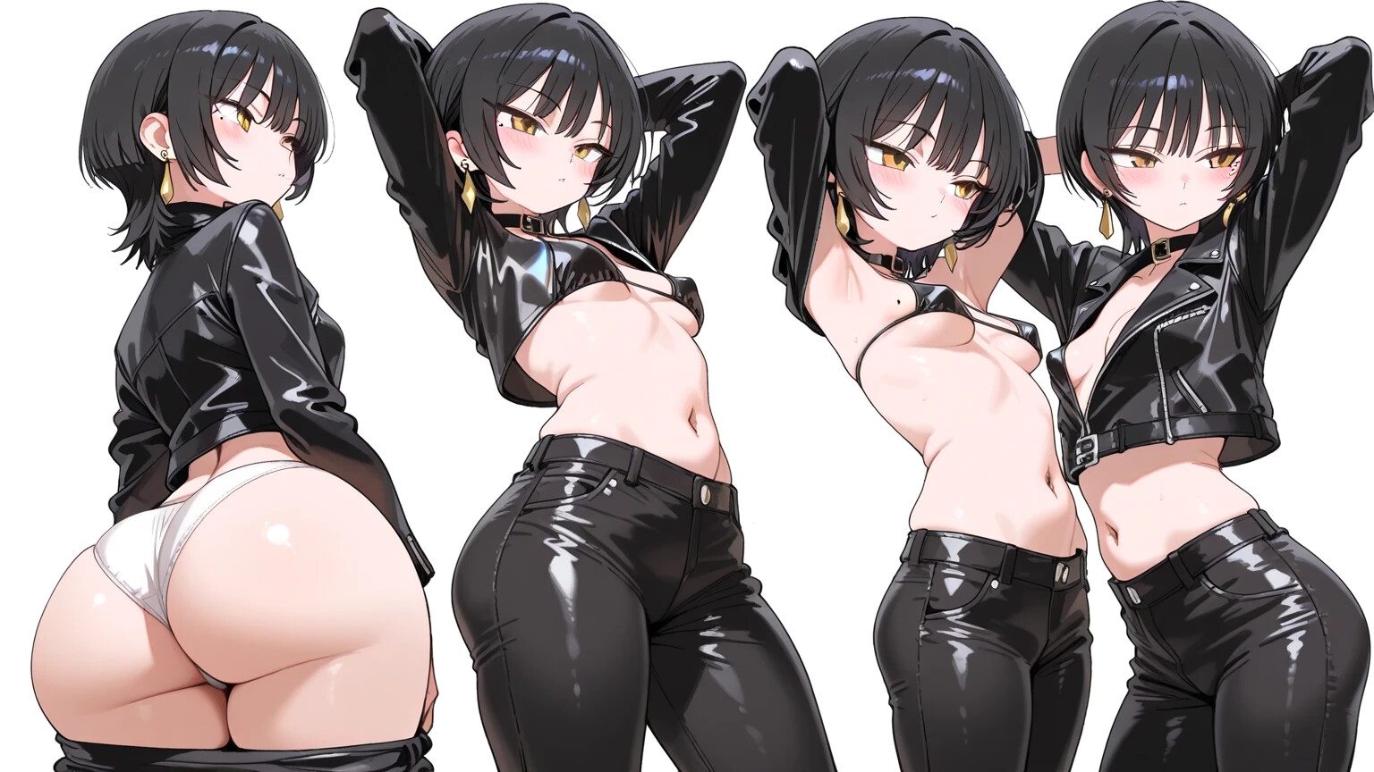 黒髪ウルフちゃんあれこれ