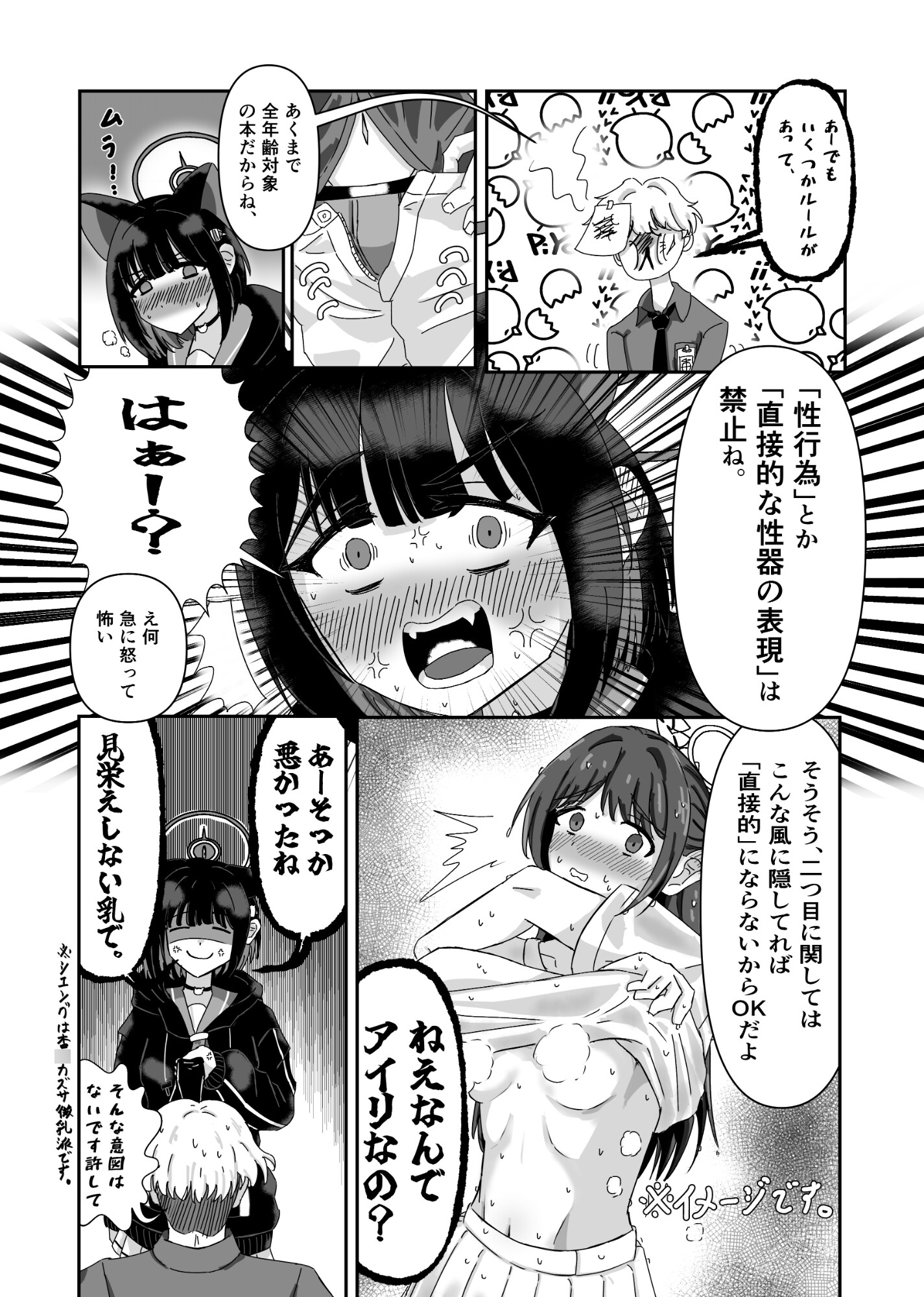 RAKISUKE ブルアカラッキースケベ合同Vol.0 – Preview 4