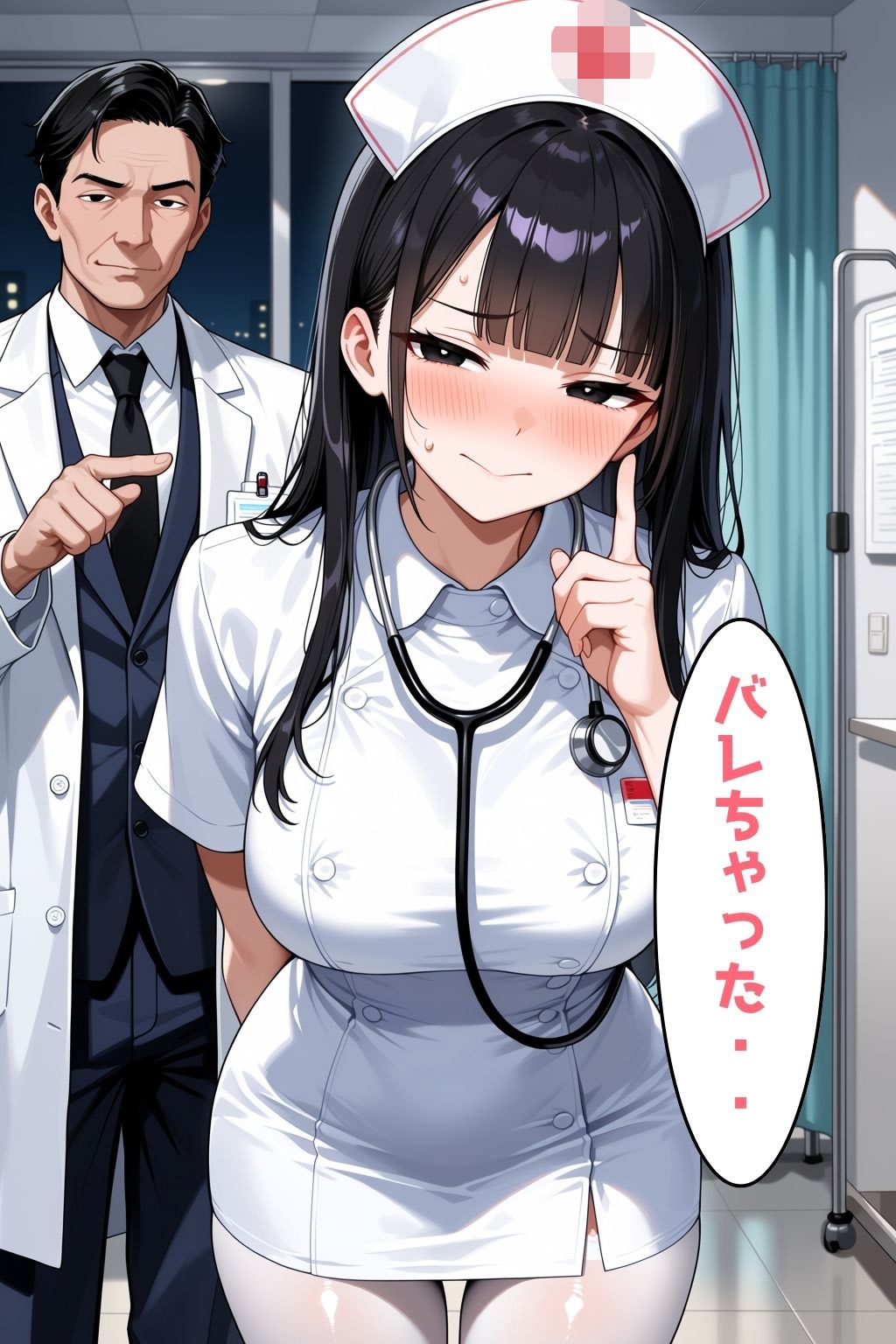中出し大好き夜勤ナースが院長にバレて内緒にしてほしいと股を開いたら本気スイッチが入って壊されるまで犯された話
