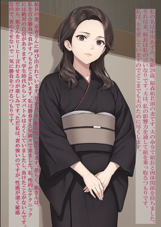 美しき極妻たちの壮絶レズバトル
