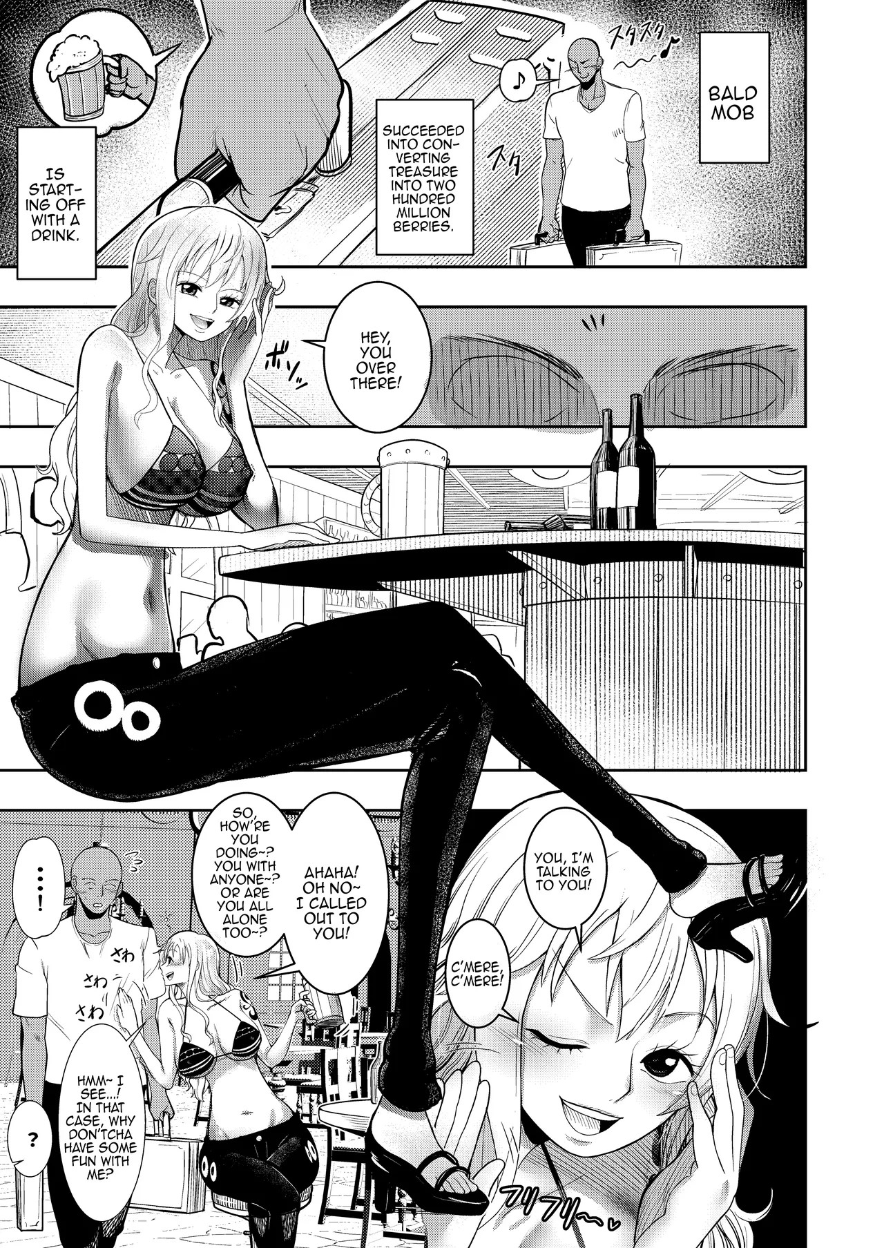 Strip Game, Rock, Paper, Scissors with Nami san