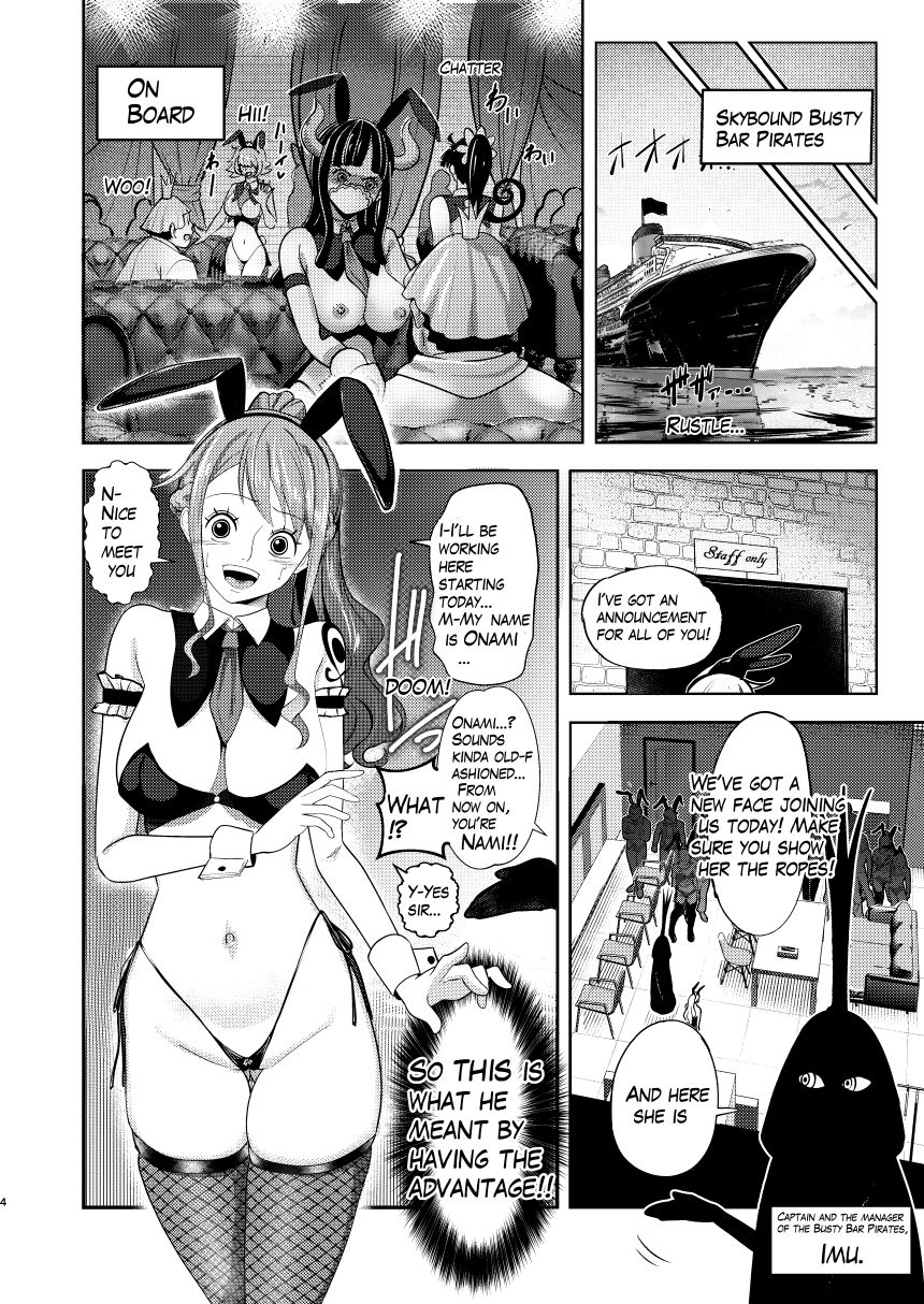Undercover! Nami at the Bunny brothel!