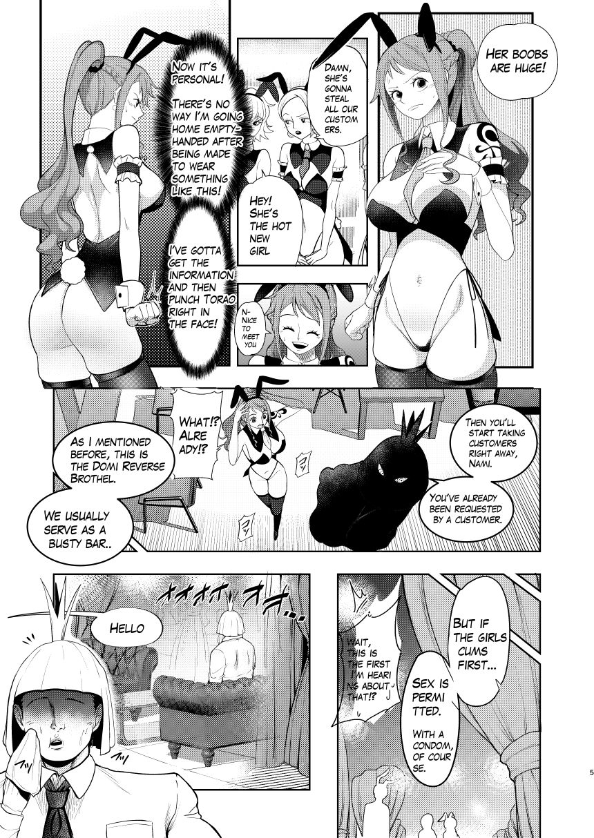 Undercover! Nami at the Bunny brothel!