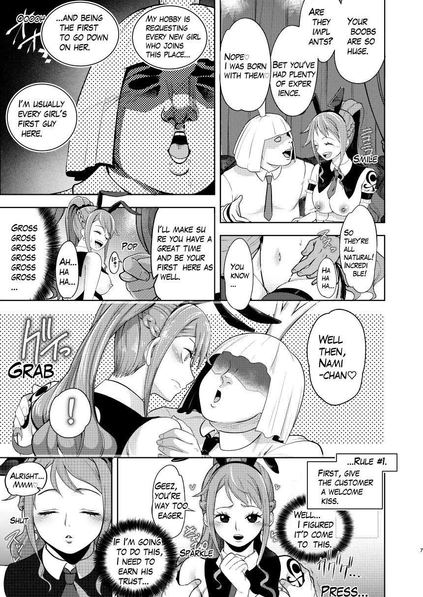 Undercover! Nami at the Bunny brothel!