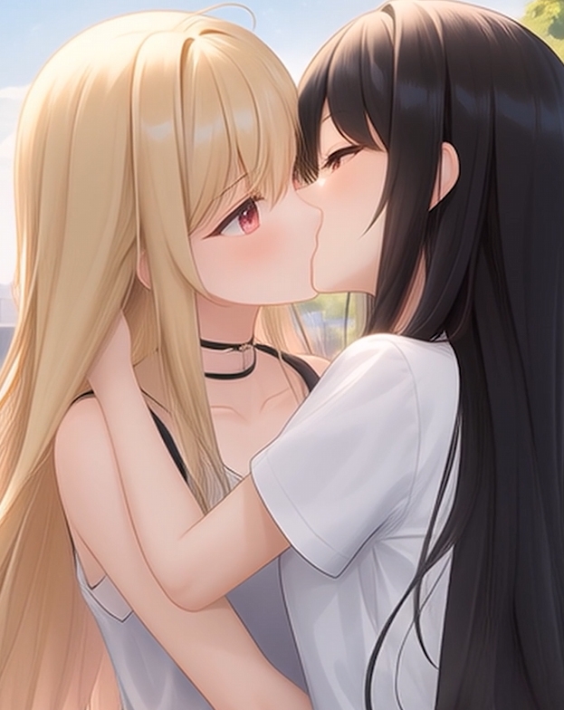 動く★百合百合ガールズ【AI動画】