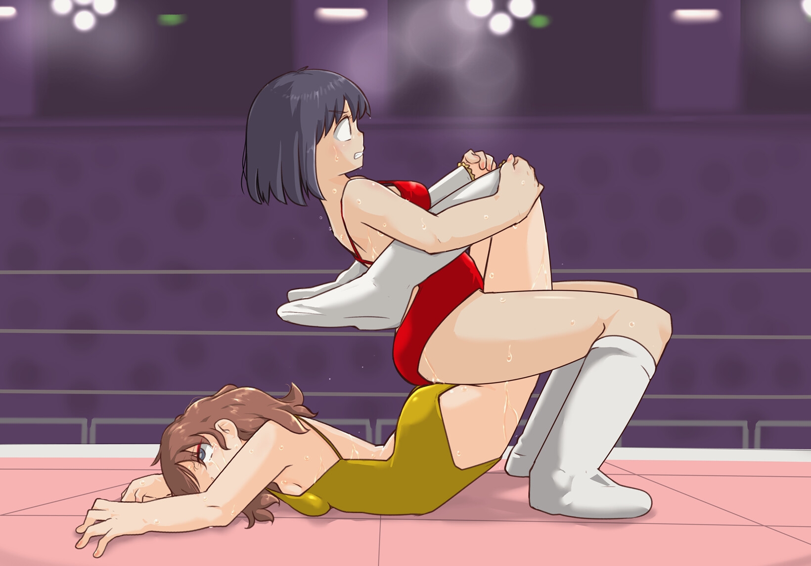女子プロレスのイラスト集 – Preview 2