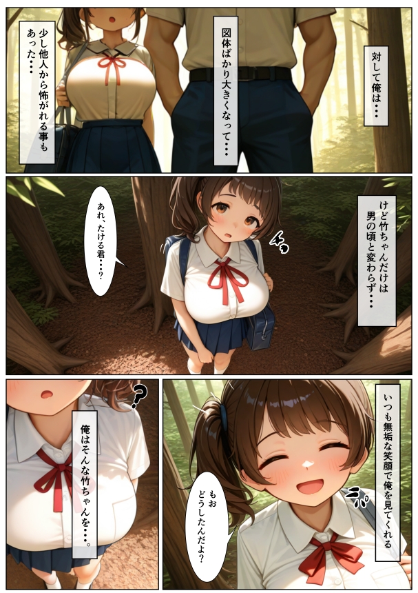 女の子になった内気な幼馴染に俺は・・・。