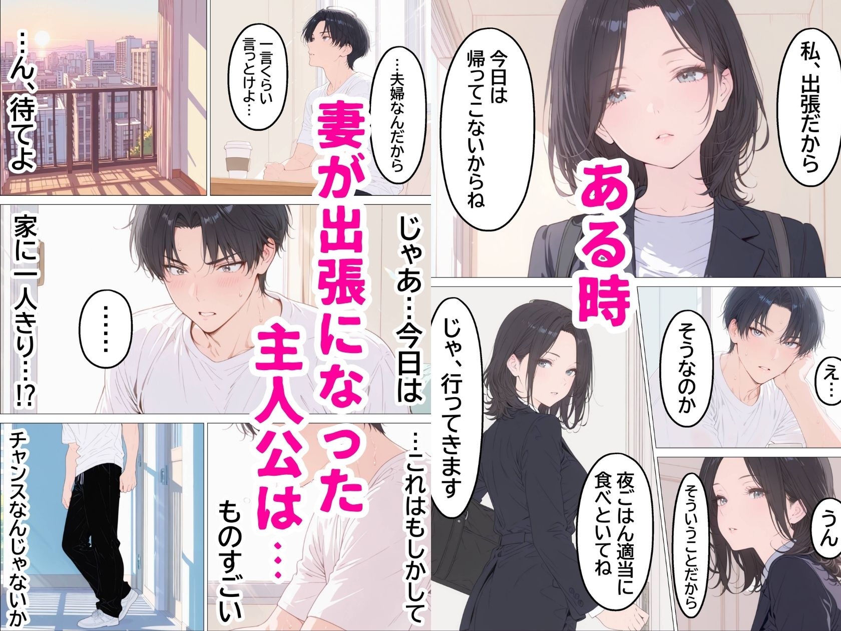 妻とレス3年目の俺。隣に引越してきたのは欲求不満の爆乳人妻で……