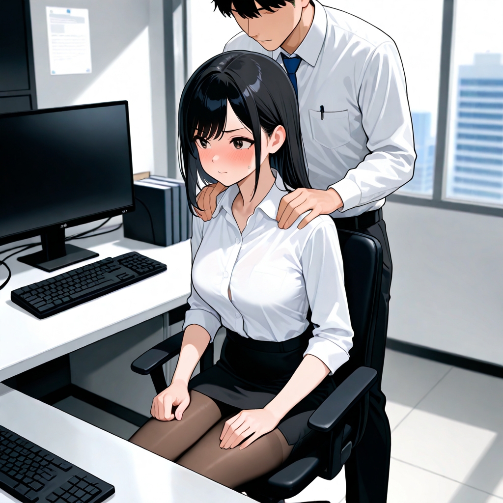 女性社員にマッサージできる権利Vol.1