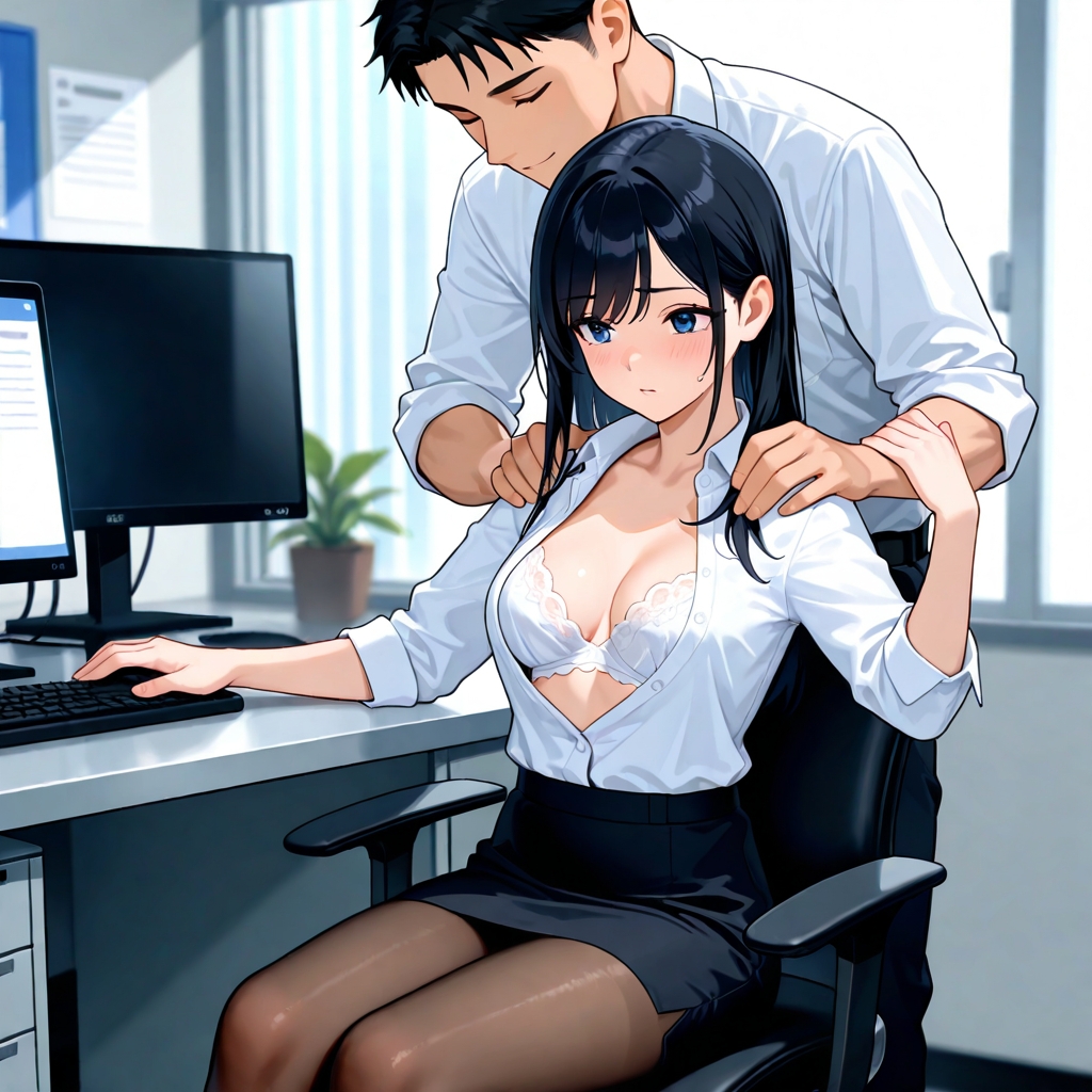 女性社員にマッサージできる権利Vol.1