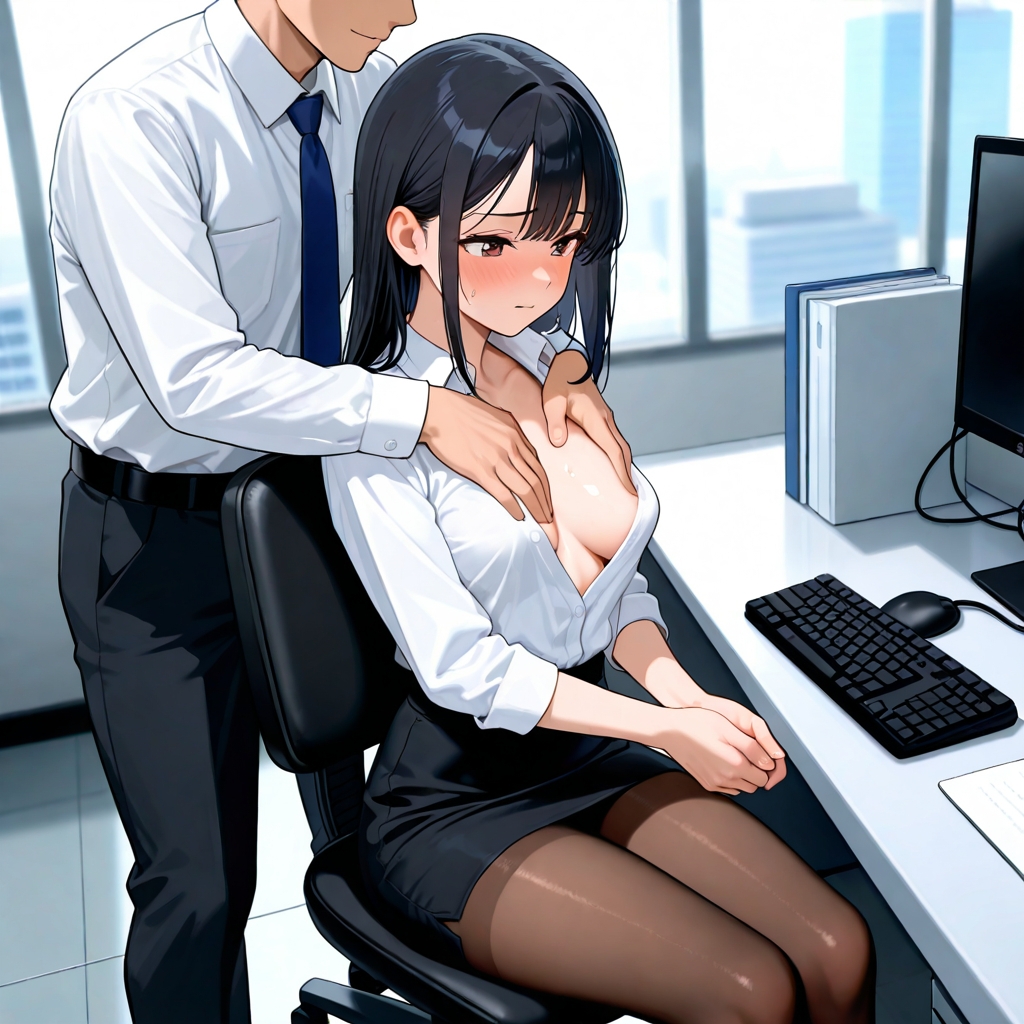 女性社員にマッサージできる権利Vol.1