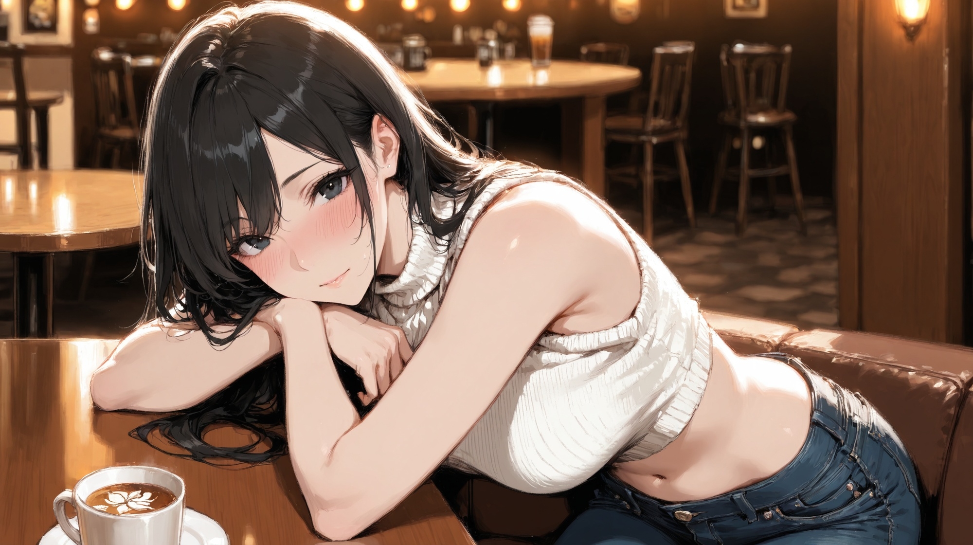 郊外移住～～移住先で出会った二人の美女とのいちゃラブ純愛性活～～