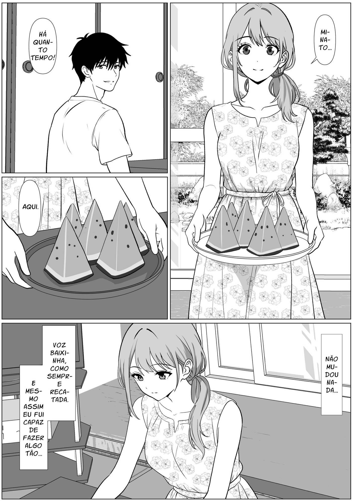 【ポルトガル語版】静かな夏 ― 無口な叔母 – Preview 2