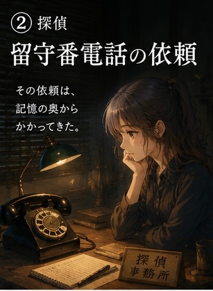 探偵 留守番電話の依頼 – main preview