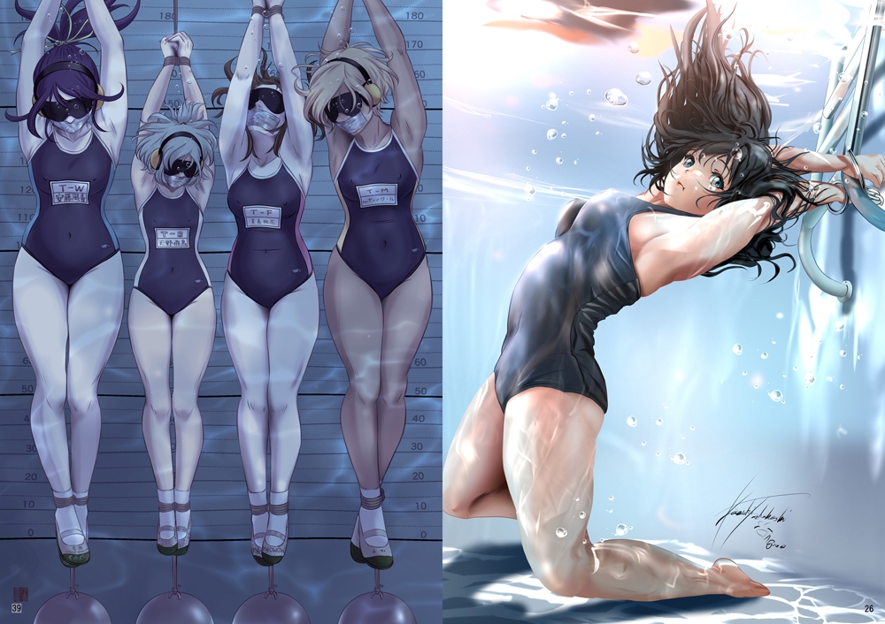 UW(水中/R18)合同誌「Under Water Ecstasy」 – Preview 2