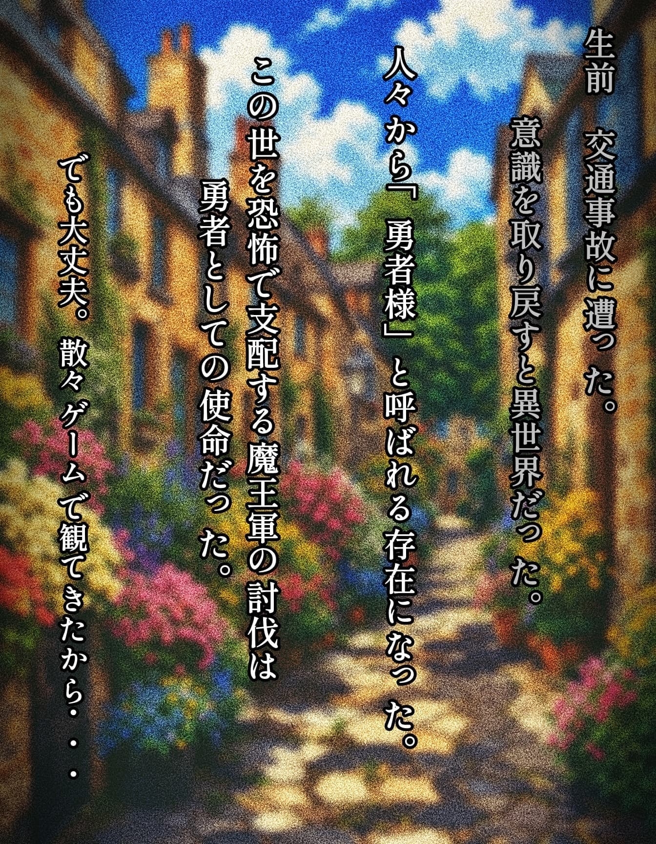 転生して勇者になったら皆こうするよね?