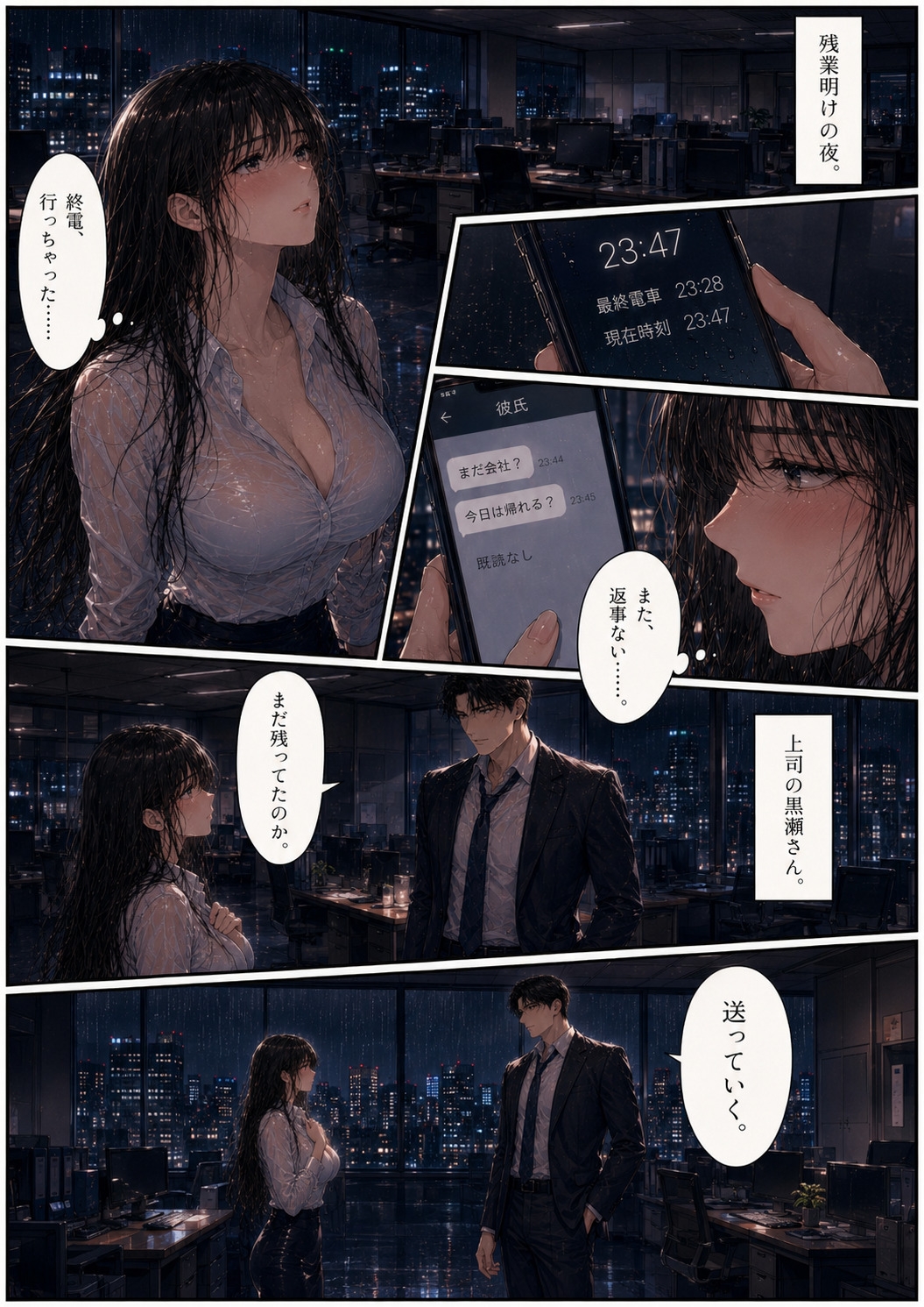 終電後の境界線