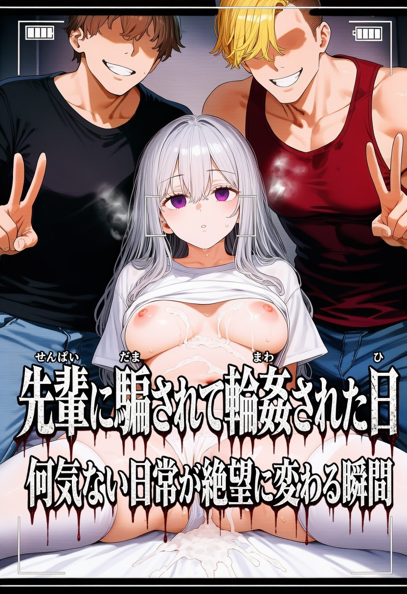 先輩に騙されて輪○された日