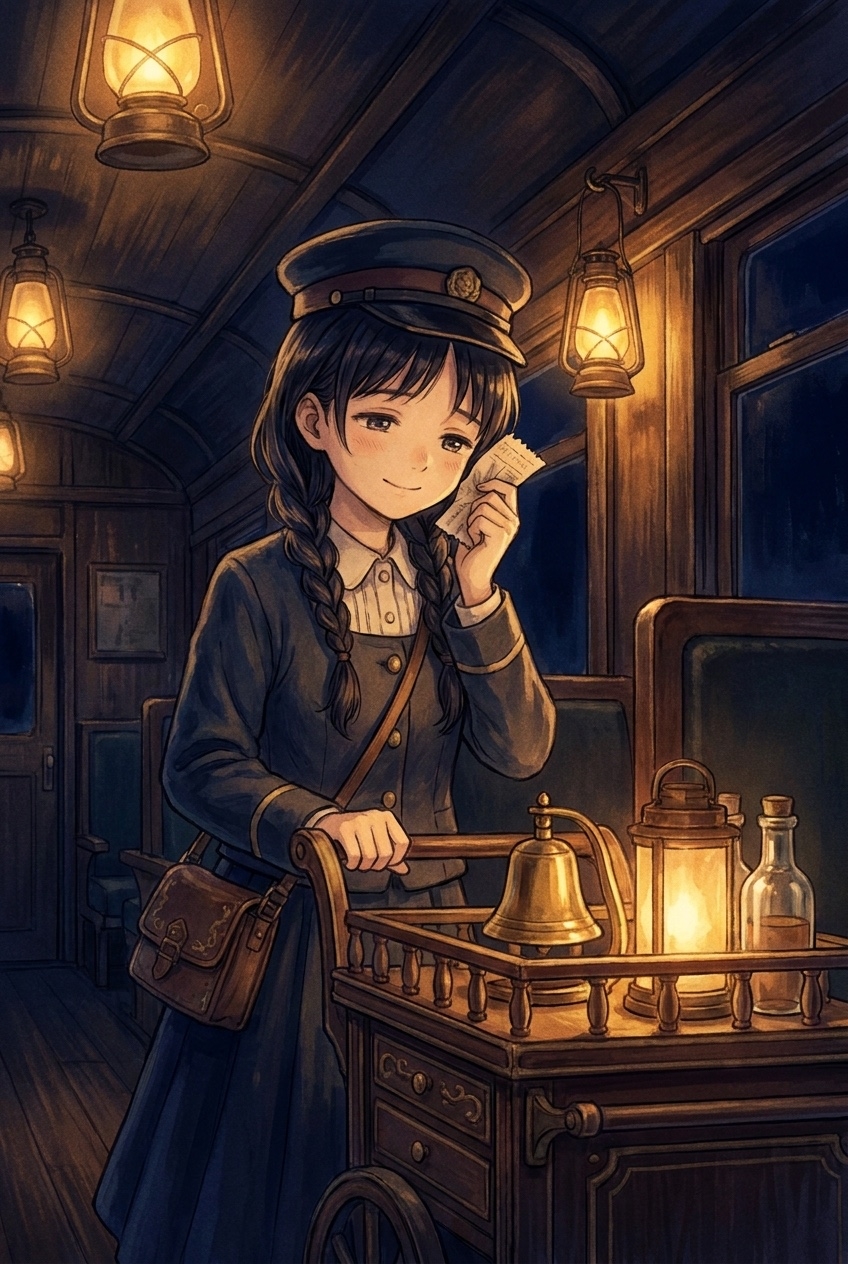 【バイノーラル】みおくり号 ～死者を見送る夜行列車で、あなただけが白紙の切符を持っている～ – Preview 3
