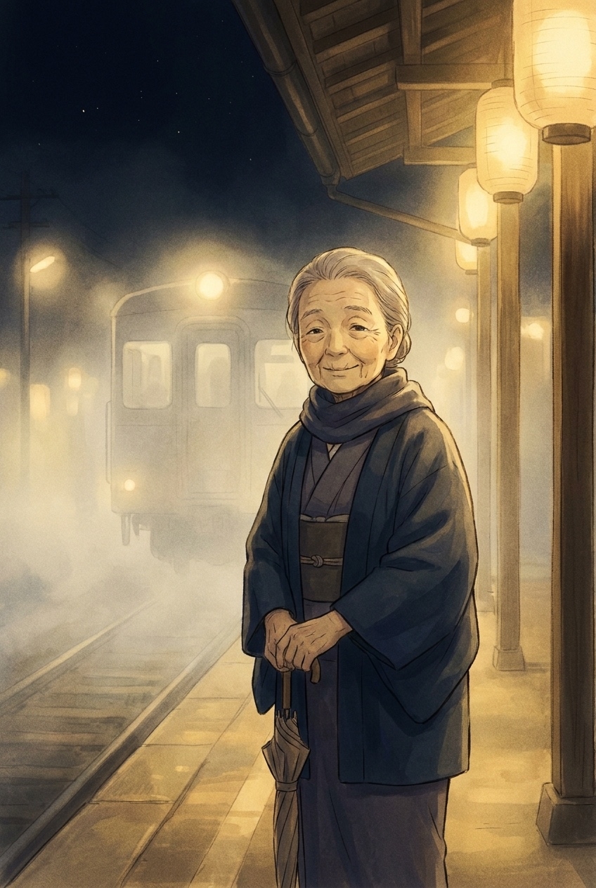 【バイノーラル】みおくり号 ～死者を見送る夜行列車で、あなただけが白紙の切符を持っている～ – Preview 4