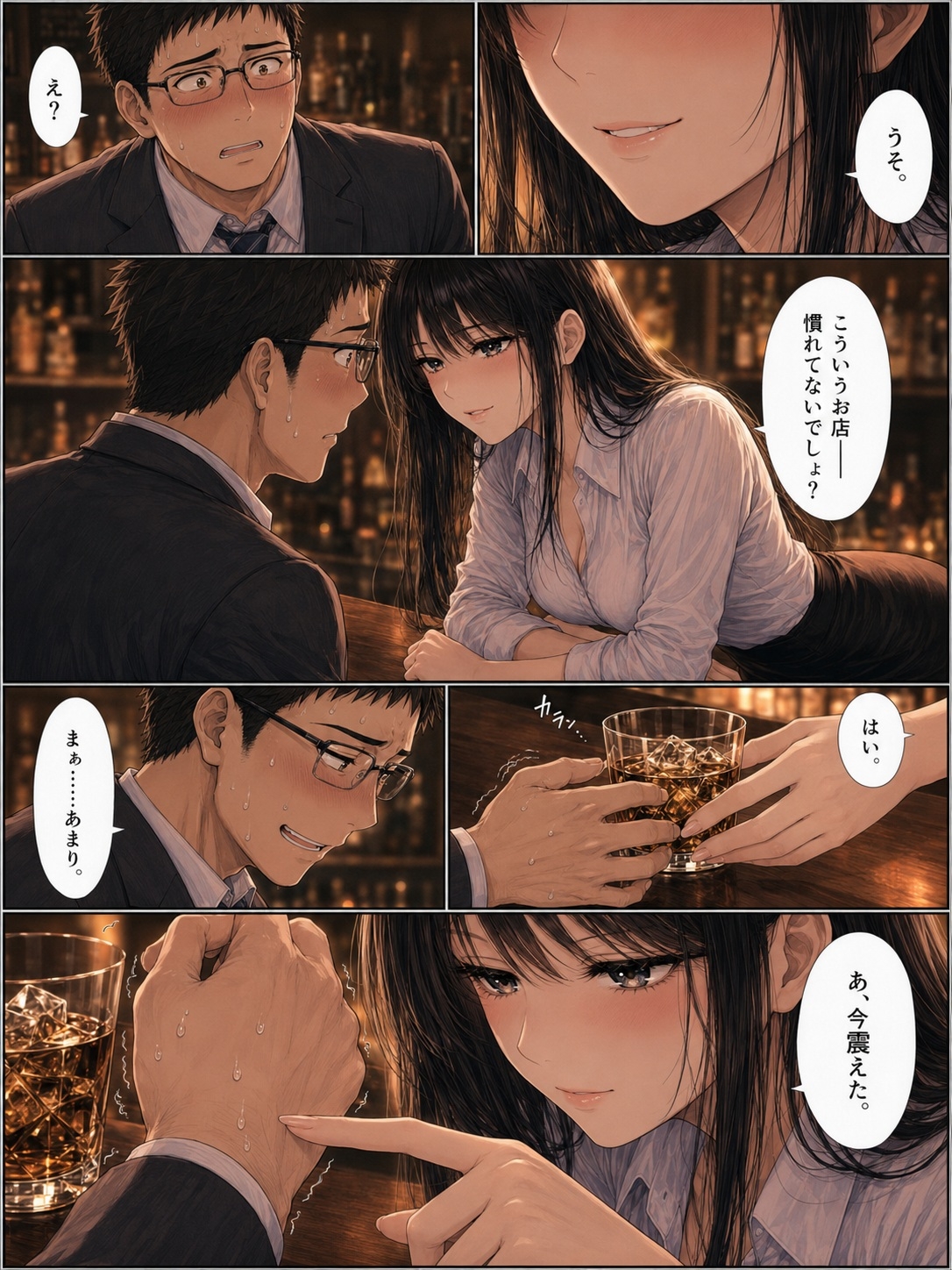 ガールズバーの美女にお子様扱いされて理性を溶かされた夜 ～冷酷な絶対支配 ミオ編～【精神支配・言葉責め・貢ぎマゾ】