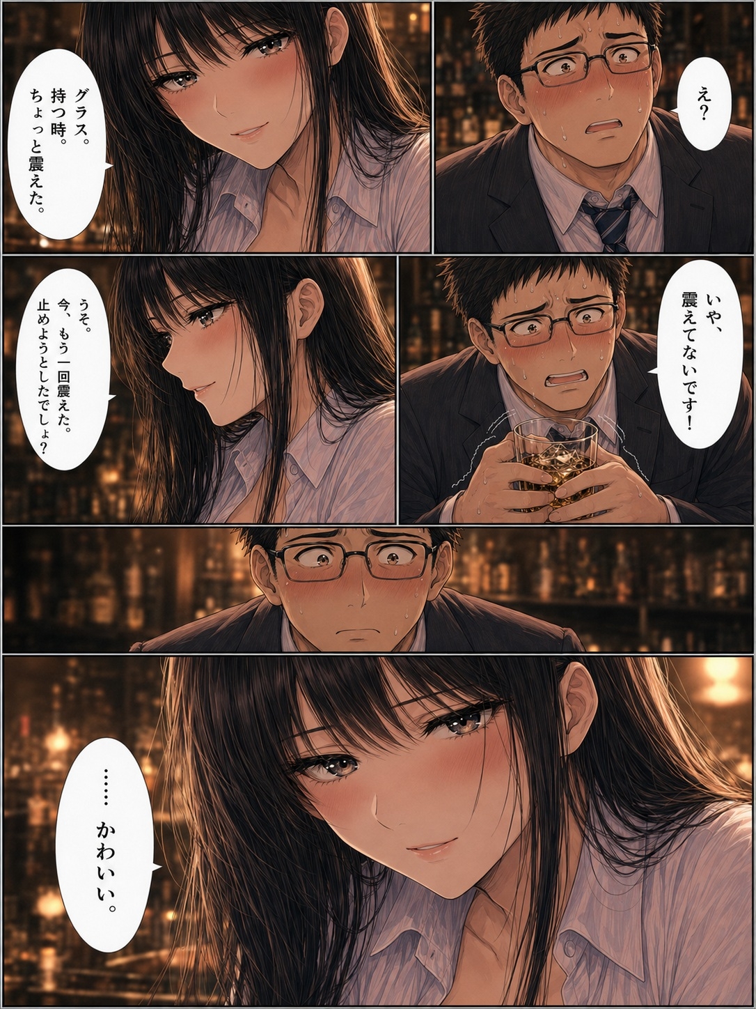 ガールズバーの美女にお子様扱いされて理性を溶かされた夜 ～冷酷な絶対支配 ミオ編～【精神支配・言葉責め・貢ぎマゾ】