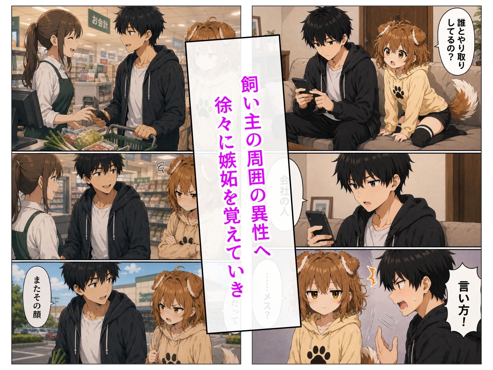 飼い主ぃぃぃ！って誰だお前！?