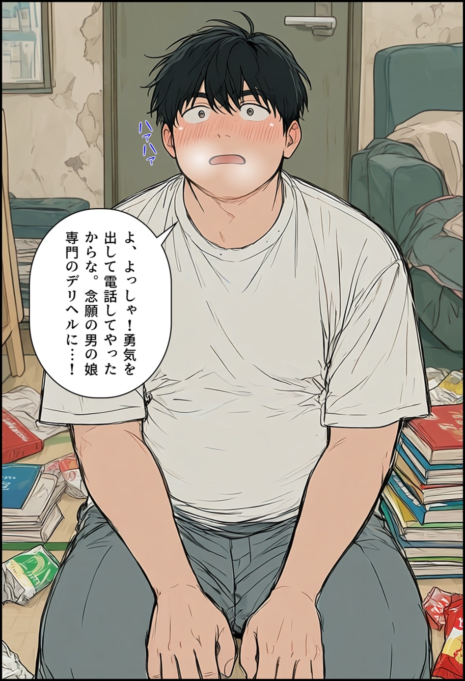 男の娘デリヘルを呼んだら元同級生のヤツが来た