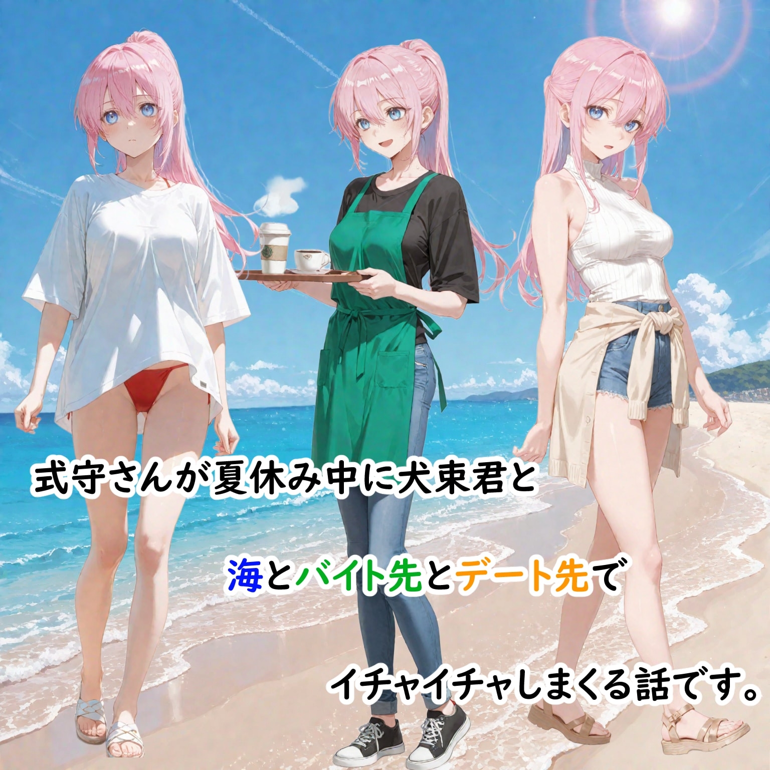 可愛いだけにされちゃう式守さん5(夏休みの式守さん)