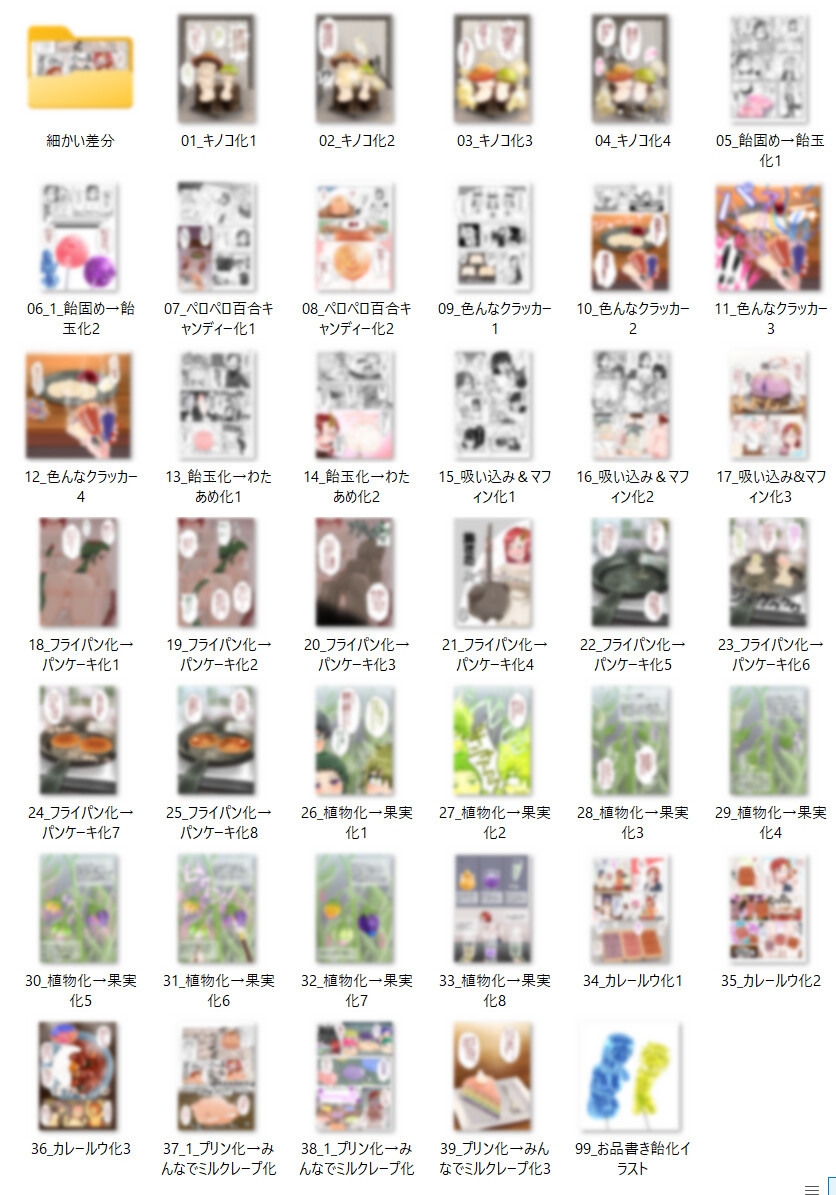 支援サイト過去ログまとめ2021-2024B(食品化)