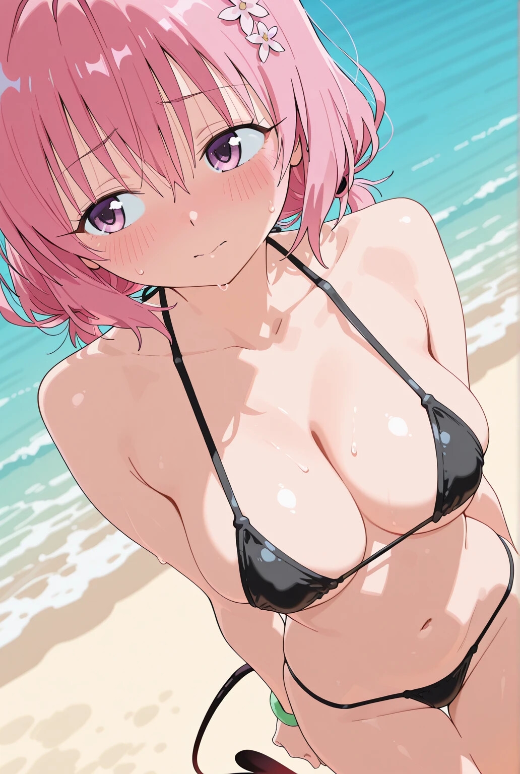 ToL◯VEる『マイクロビキニの小悪魔ちゃんと濃厚えちち』【85P/本番】