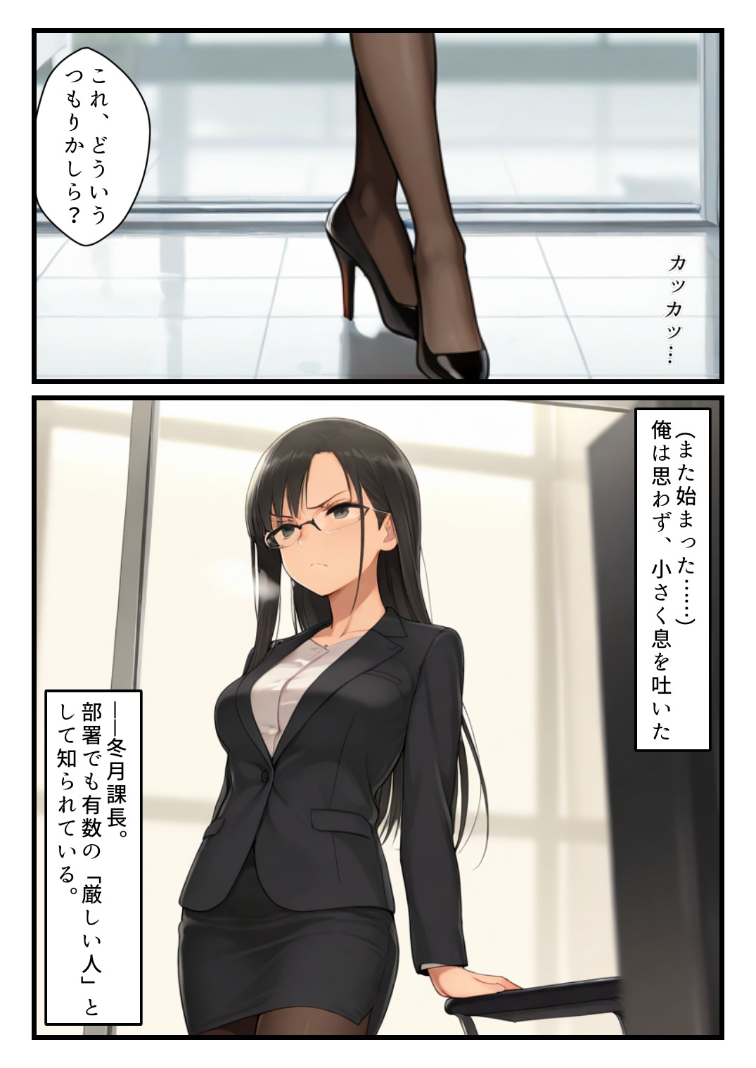 欲情メーターが見えるようになった俺がハメ放題に！クール女上司編