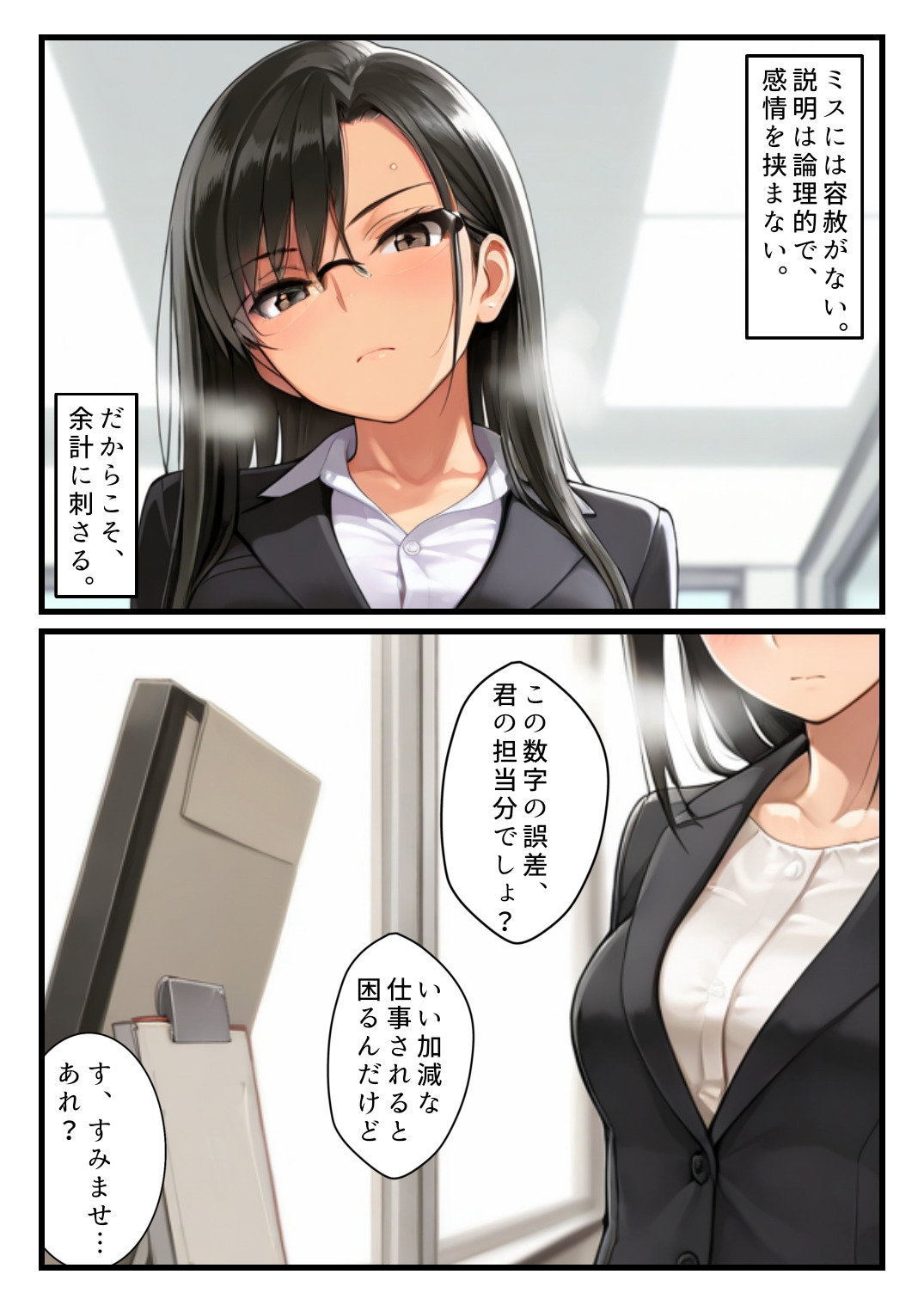 欲情メーターが見えるようになった俺がハメ放題に！クール女上司編