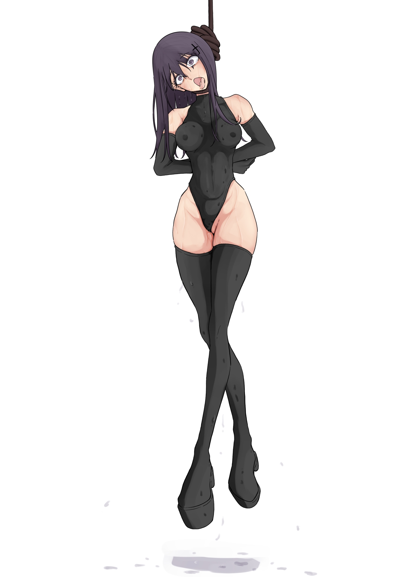 闇属性のマゾっ娘は並の○問では満足しない