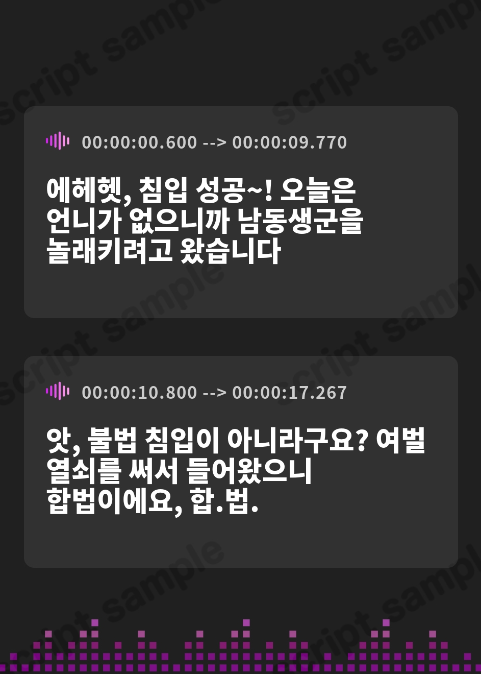 【韓国語版】「お姉さん」の休日～弟の家で安眠奉仕サービス～