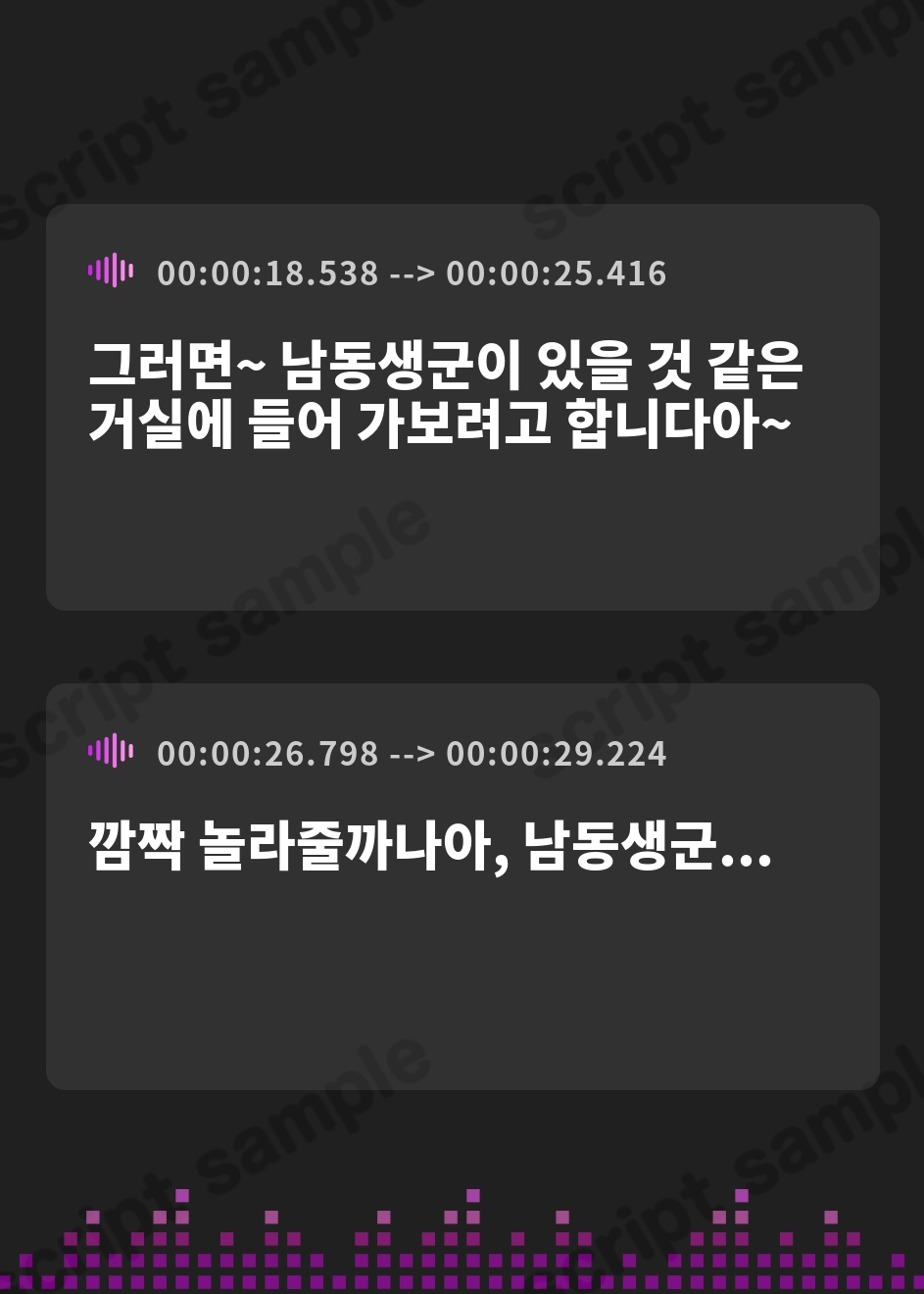 【韓国語版】「お姉さん」の休日～弟の家で安眠奉仕サービス～