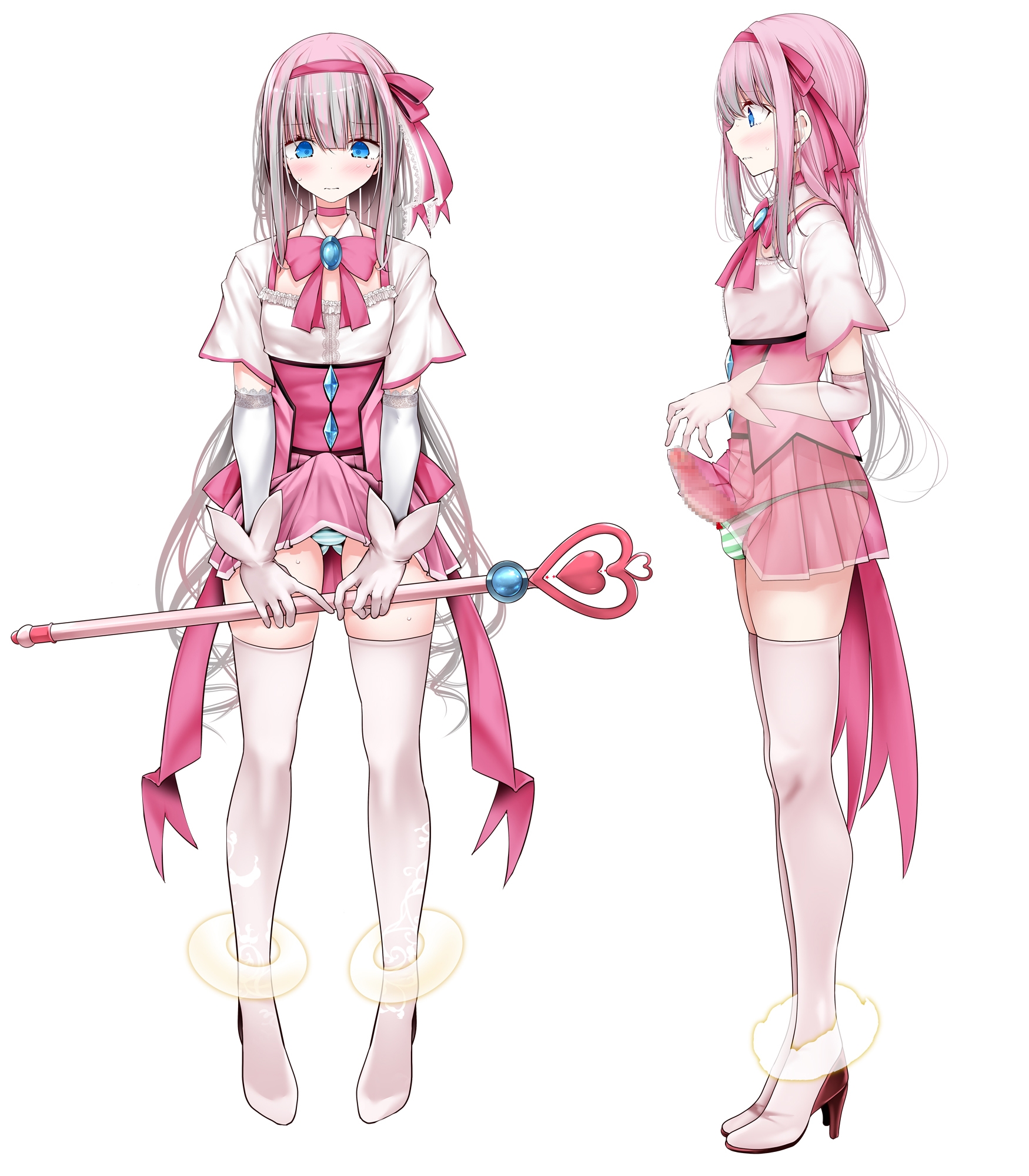 ノーハンド射精☆魔法少女 ～原罪としての叛逆、それがメスイキ～ 男女両用