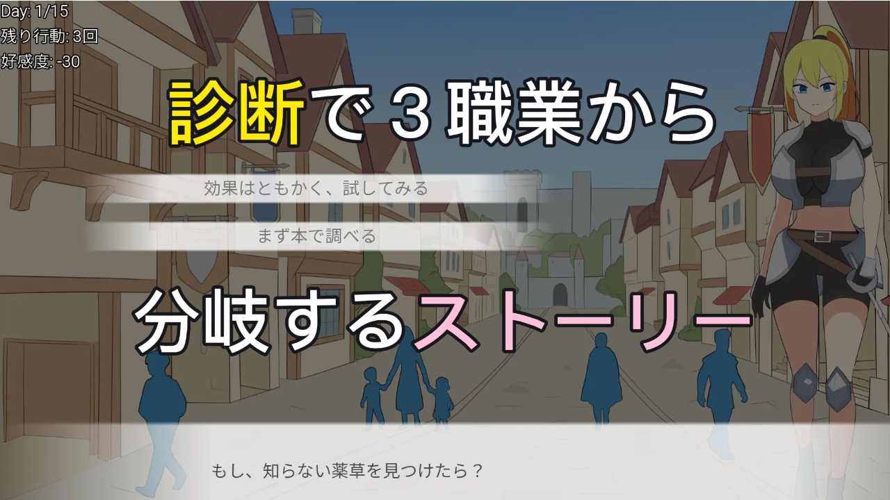 高慢な女騎士を15日間で落とす話