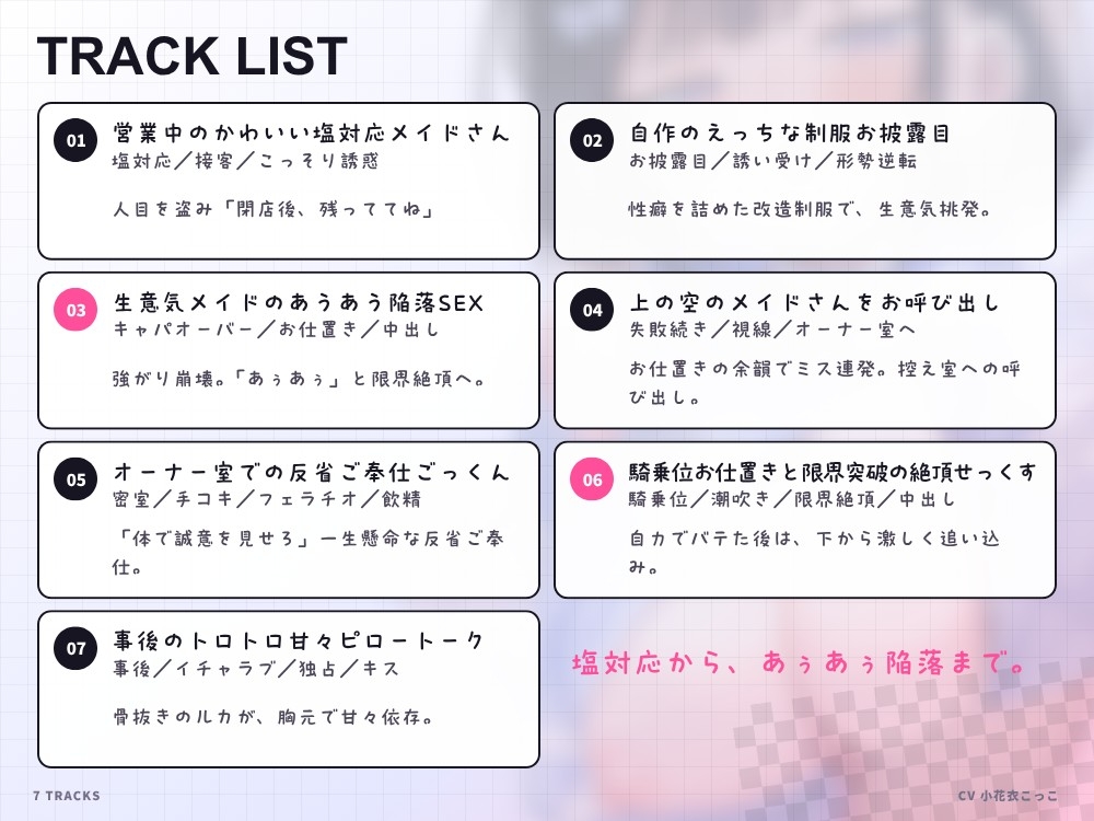 【ダウナーメイド】自作のえっちな改造制服でからかったら、ドSなオーナーにたっぷり分からせられました。〜最弱サブカルメイドのあぅあぅ陥落記録〜 – Preview 4